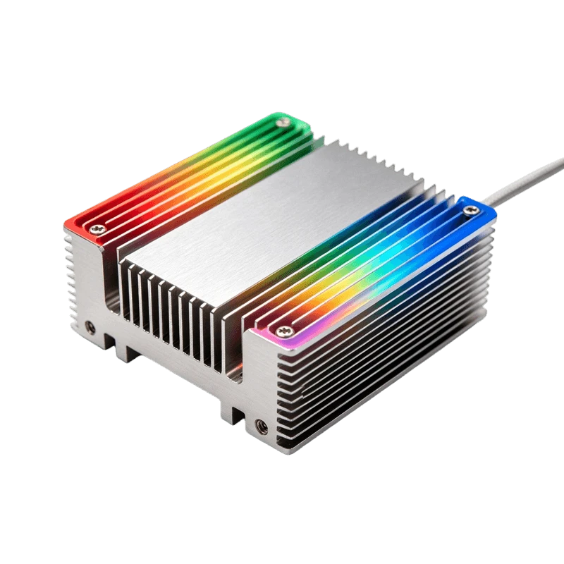 Disipador de calor de iluminaci&oacute;n RGB